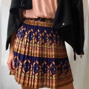 Edme & Esyllte Anthropologie Pleated Skirt NBW